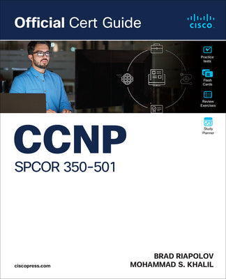 Book cover of CCNP Spcor 350-501 Official Cert Guide by Riapolov, Brad