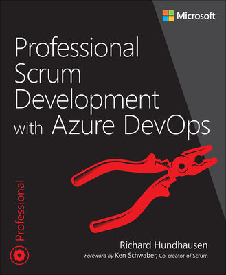 Book cover of Professional Scrum Development with Azure Devops by Hundhausen, Richard