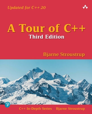 Book cover of A Tour of C++ by Stroustrup, Bjarne