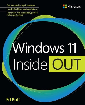 Book cover of Windows 11 Inside Out by Bott, Ed
