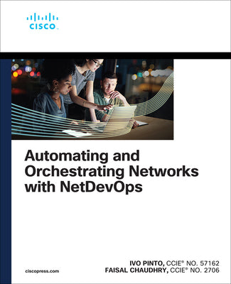 Book cover of Automating and Orchestrating Networks with Netdevops by Pinto, Ivo