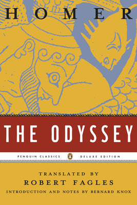 Book cover of The Odyssey: (Penguin Classics Deluxe Edition) by Homer