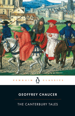 Book cover of The Canterbury Tales by Chaucer, Geoffrey