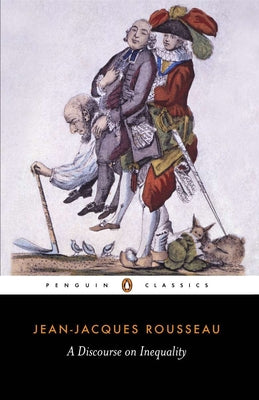 Book cover of A Discourse on Inequality by Rousseau, Jean-Jacques