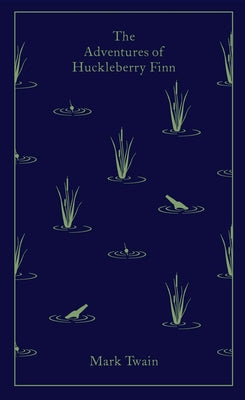 The Adventures of Huckleberry Finn by Mark Twain book cover