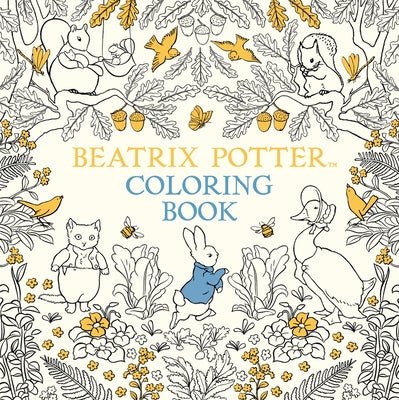 Book cover of The Beatrix Potter Coloring Book by Potter, Beatrix