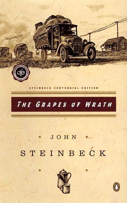 Book cover of The Grapes of Wrath by Steinbeck, John