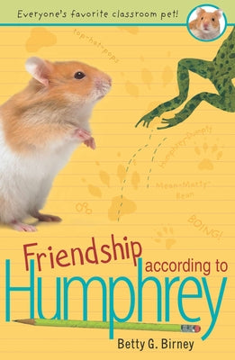 Friendship According to Humphrey by Betty G. Birney book cover