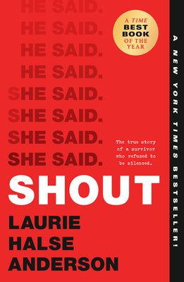 Shout: A Poetry Memoir by Laurie Halse Anderson book cover