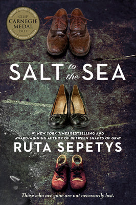Book cover of Salt to the Sea by Sepetys, Ruta