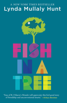 Book cover of Fish in a Tree by Mullaly Hunt, Lynda