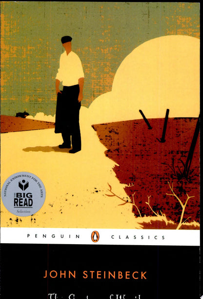 The Grapes of Wrath by John Steinbeck book cover