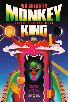 Book cover of Monkey King: Journey to the West (Penguin Classics Deluxe Edition) by Cheng'en, Wu