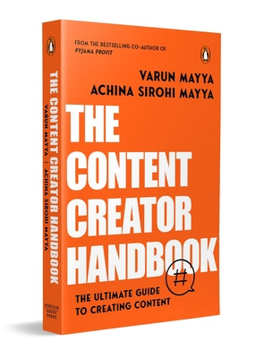 Book cover of The Content Creator Handbook by Mayya, Varun