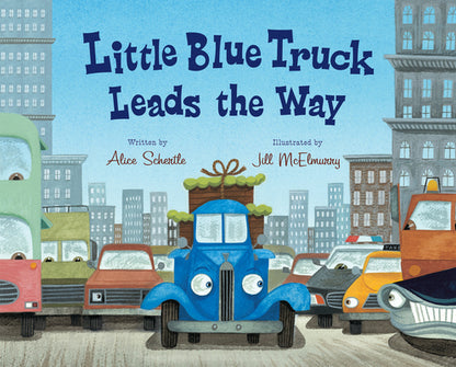 Little Blue Truck Leads the Way by Schertle, Alice book cover