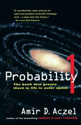 Book cover of Probability 1 by Aczel, Amir D.