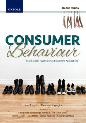 Book cover of Consumer Behaviour: South African Psychology and Marketing Applications by Erasmus, Alet