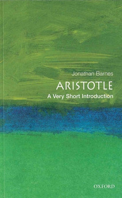 Book cover of Aristotle: A Very Short Introduction by Barnes, Jonathan