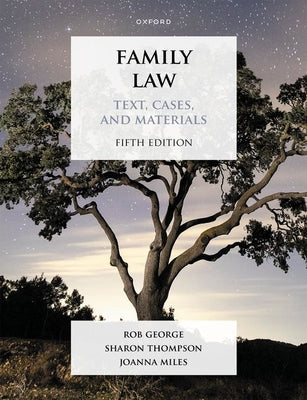 Book cover of Family Law 5th Edition by George