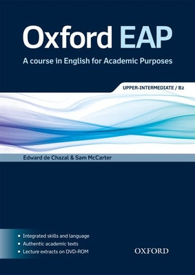 Book cover of Oxford English for Academic Purposes B2 Student Book & DVD Pack by OXFORD UNIV PR