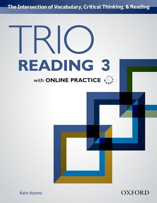 Book cover of Trio Reading 3 Student Book by Adams