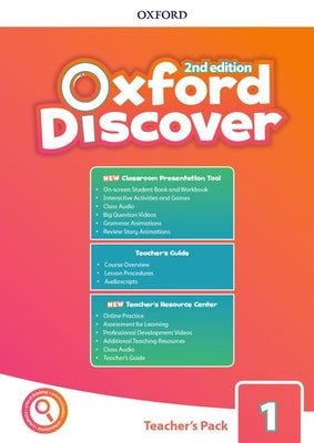 Book cover of Oxford Discover 2e Level 1 Teachers Pack by Koustaff