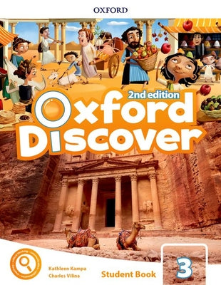 Book cover of Oxford Discover 2e Level 3 Student Book Pack with App Pack by Koustaff