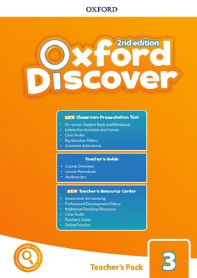 Book cover of Oxford Discover 2e Level 3 Teachers Pack by Koustaff