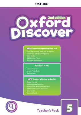 Book cover of Oxford Discover 2e Level 5 Teachers Pack by Koustaff