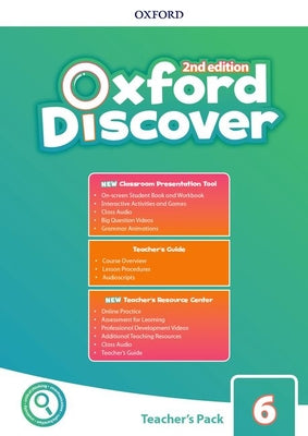 Book cover of Oxford Discover 2e Level 6 Teachers Pack by Koustaff