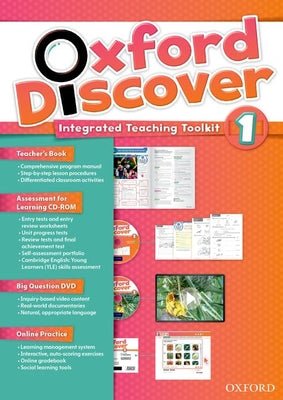 Book cover of Oxford Discover 1 Integrated Teaching Toolkit Pack by Koustaff