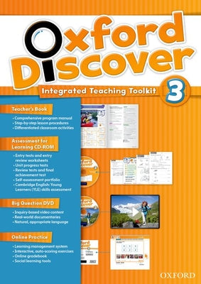 Book cover of Oxford Discover 3 Integrated Teaching Toolkit Pack by Koustaff