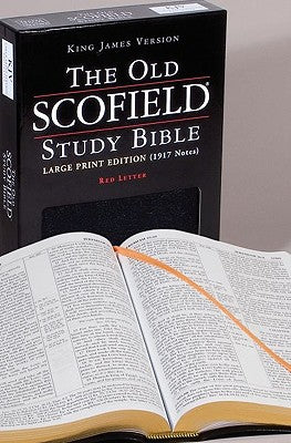 Book cover of Old Scofield Study Bible-KJV-Large Print by Oxford University Press