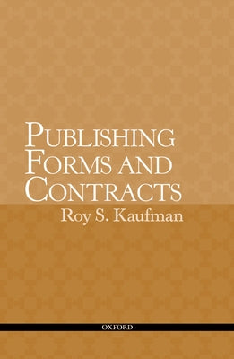 Book cover of Publishing Forms & Contracts P by Kaufman