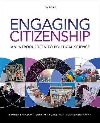 Book cover of Engaging Citizenship: An Introduction to Political Science by Balasco, Lauren