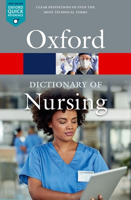 Book cover of A Dictionary of Nursing by Law, Jonathan