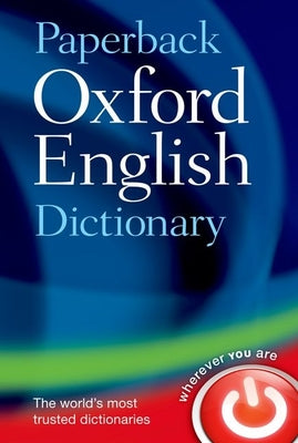Paperback Oxford English Dictionary by Oxford Languages book cover