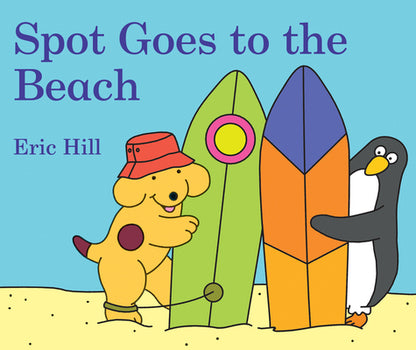 Spot Goes to the Beach by Eric Hill book cover