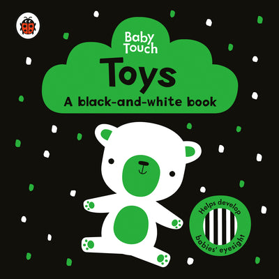 Book cover of Toys: A Black-And-White Book by Ladybird
