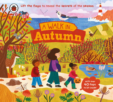 Book cover of A Walk in Autumn: Lift the Flaps to Reveal the Secrets of the Season by Ladybird