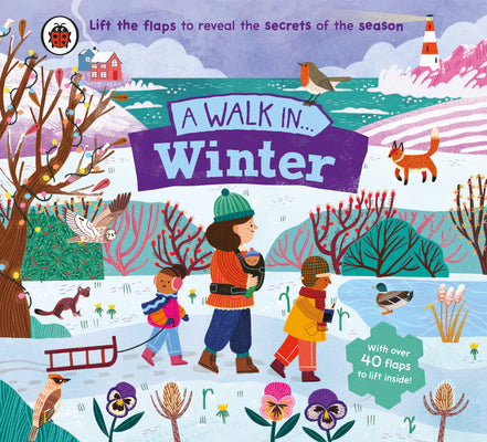 Book cover of A Walk in Winter: Lift the Flaps to Reveal the Secrets of the Season by Ladybird