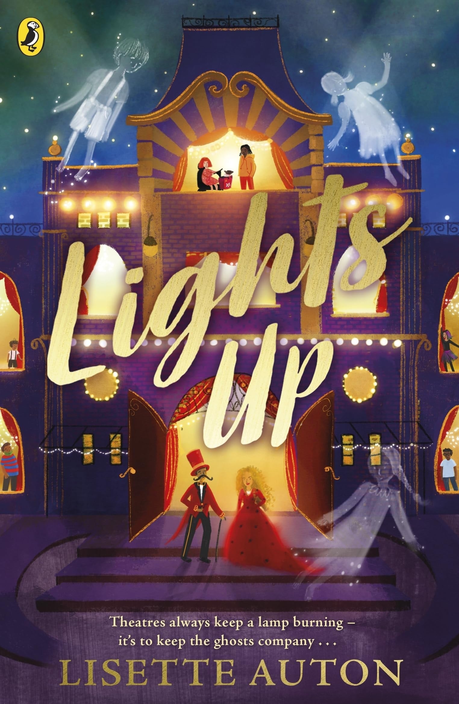Book cover of Lights Up by Auton, Lisette
