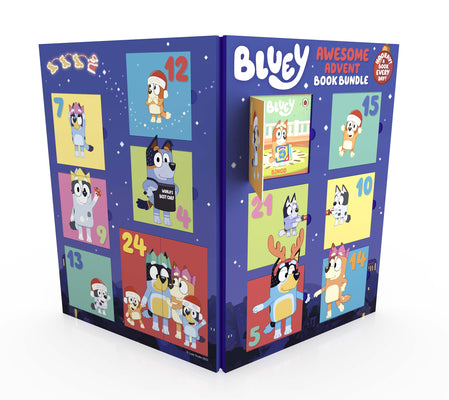 Bluey: Awesome Advent Calendar Book Bundle by Penguin Young Readers Licenses book cover