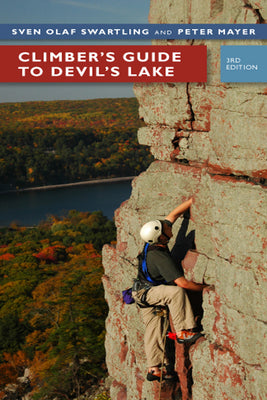 Book cover of Climber's Guide to Devil's Lake by Swartling, Sven Olof