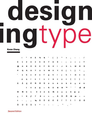 Book cover of Designing Type by Cheng, Karen
