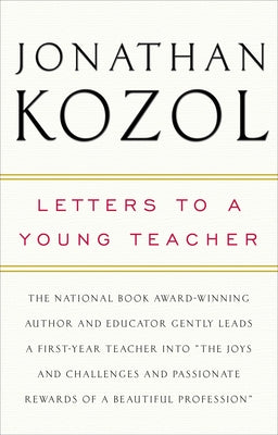 Letters to a Young Teacher by Jonathan Kozol book cover