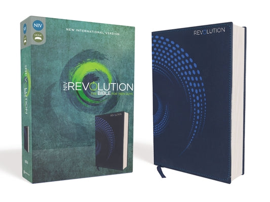 Book cover of NIV, Revolution Bible, Imitation Leather, Blue: The Bible for Teen Guys by Livingstone Corporation