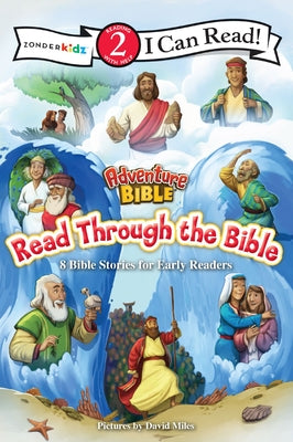 Adventure Bible Read Through the Bible: 8 Bible Stories for Early Readers (Level 2 I Can Read) by David Miles book cover