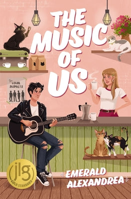 The Music of Us: A Contemporary YA Summer Romance about First Love and Second Chances by Alexandrea, Emerald book cover