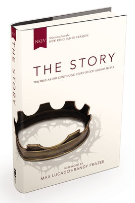 NKJV, the Story, Hardcover: The Bible as One Continuing Story of God and His People by Zondervan book cover